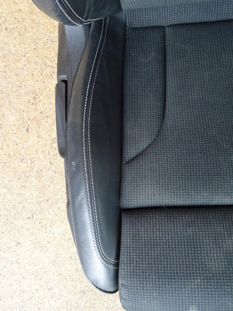 фото №9, Audi q3 8u s-line 11-18 оббивка сидіння шкіра подушка безпеки заднє сидіння задня комплект