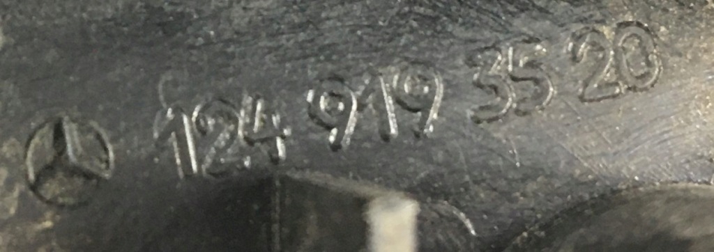 Напрямна напрямна кліпси поперечина безпеки mercedes w124 перед 1249193520 Ціна