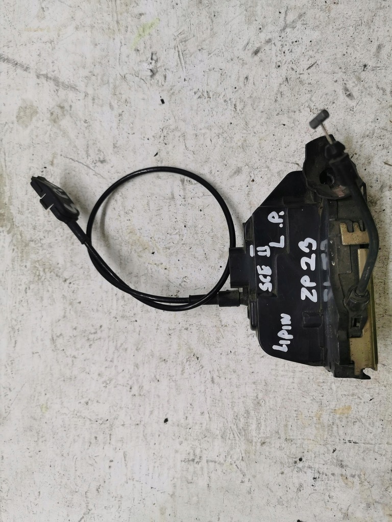 фото №3, Замок дверь левый перед 4 pin renault scenic ii eu