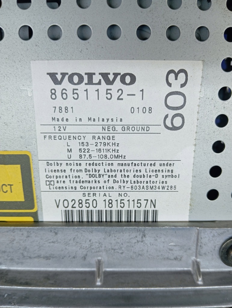 фото №7, Volvo s60 радио 8651152-1
