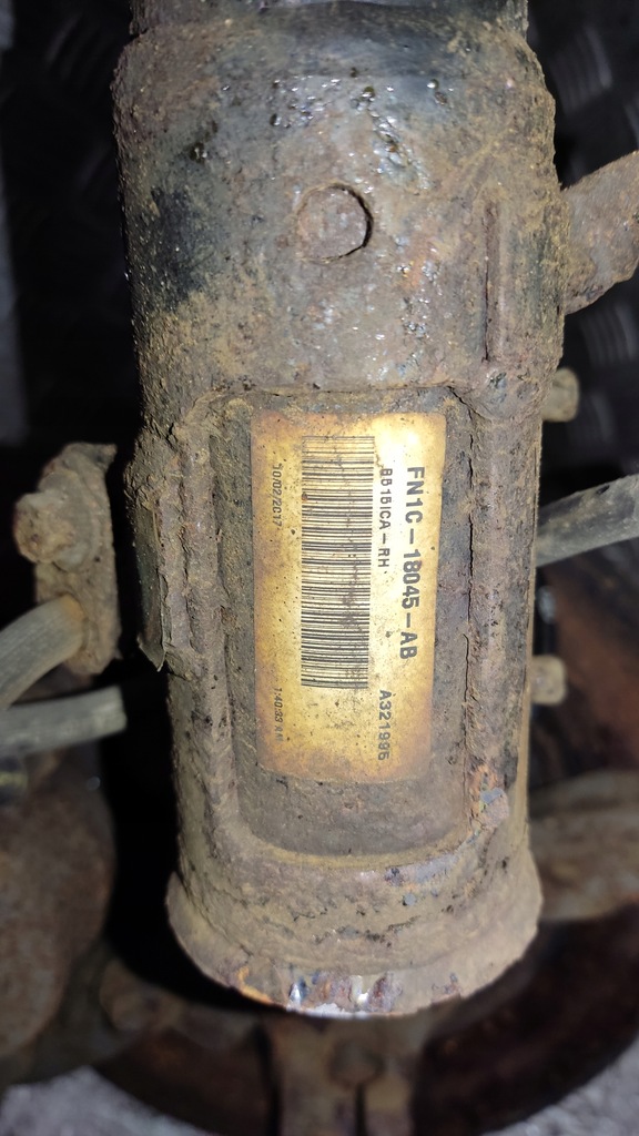 фото №6, Ford ecosport амортизатор поворотный кулак правая