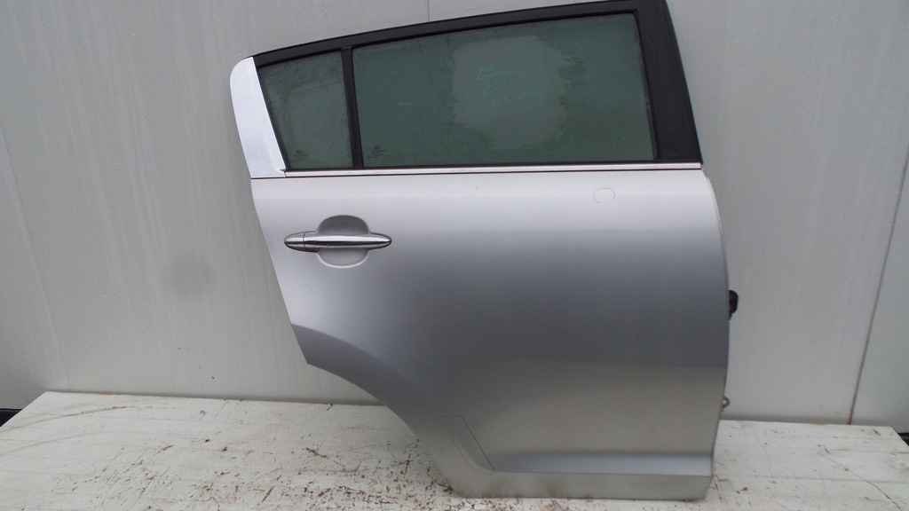 фото №1, Дверь правый задняя kia sportage iii 9s правое задние серебристый 2013 rok полный