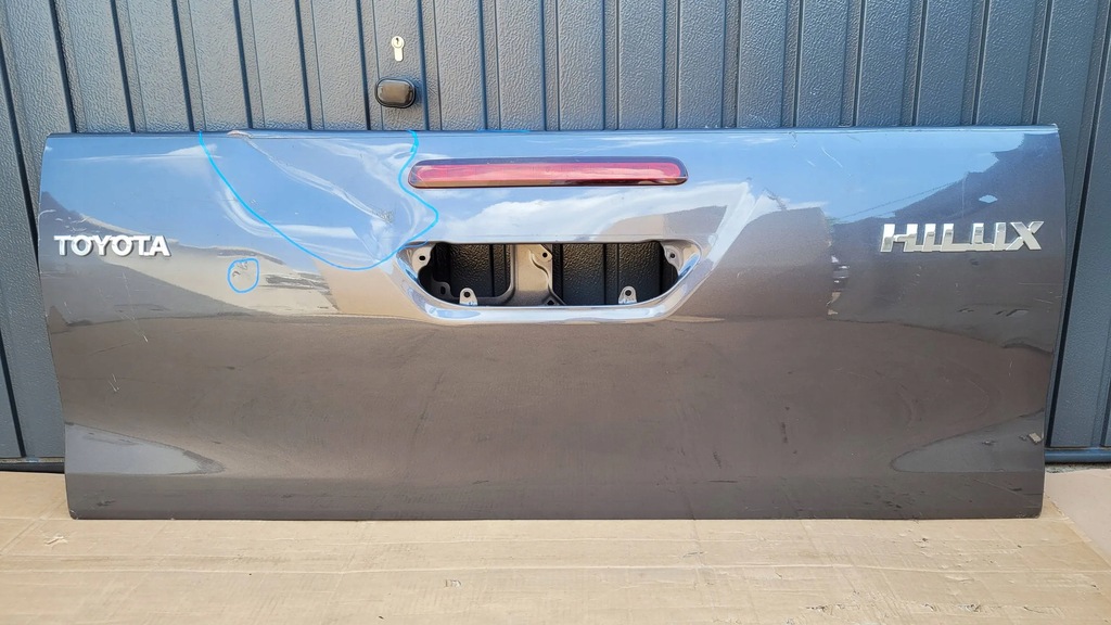 фото №1, Toyota hilux 15- кришка багажника задня задня борт fv