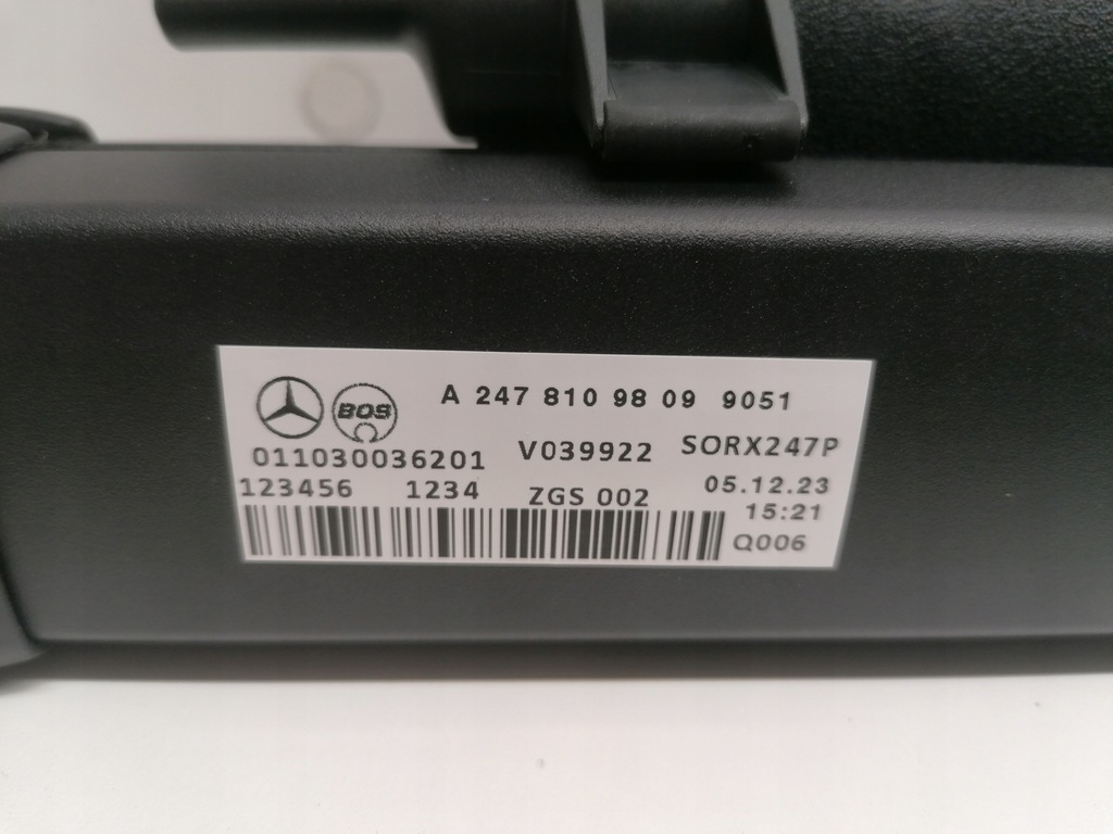 фото №7, Mercedes glb x247 шторка багажника nowa оригинал 2019-