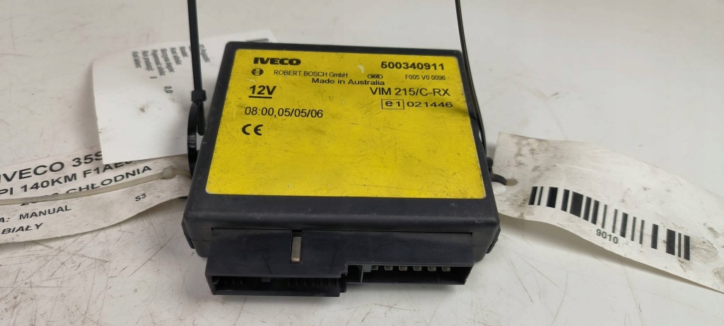 фото №1, Модуль центрального замка 500340911 iveco 35s14