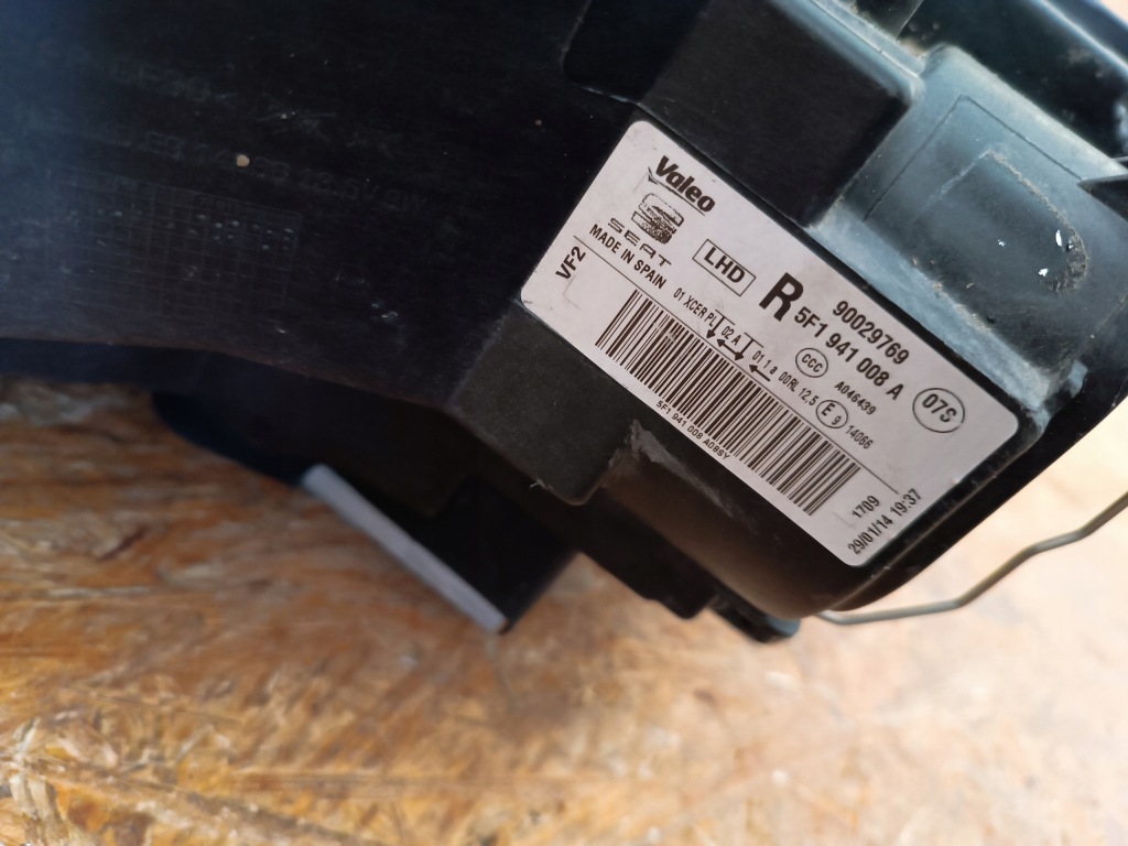 Фара фара правый  перед европа  seat leon 3 12- 5f1941008a с Разборки