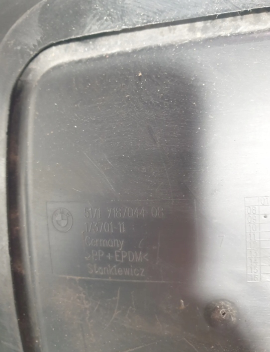 фото №6, Bmw 5 gt f07 подкрылок правое передние 175701 717193510 7187044 potestowe