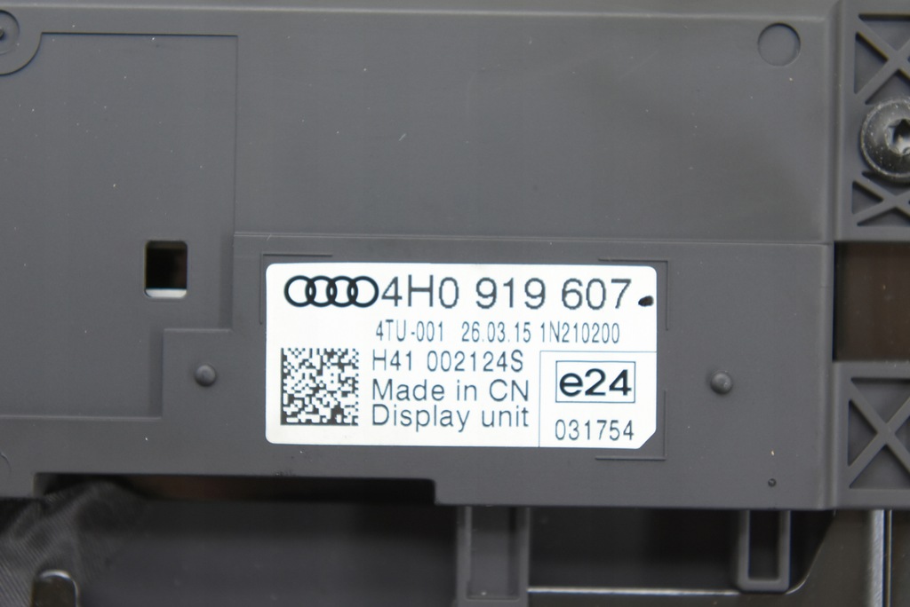 фото №6, Audi a8 d4 s8 монитор дисплей задний lcd +кабель