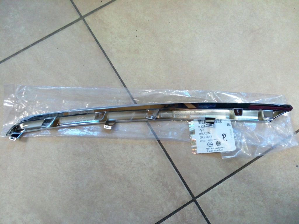 Молдинг решётка хром opel insignia a oryg. Цена