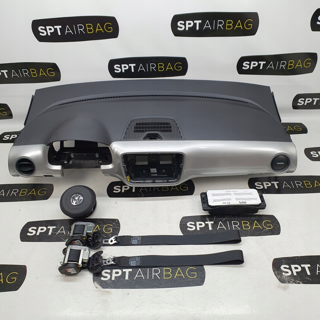 фото №1, Vw up панель приладів консоль подушки безпеки ремені подушка безпеки