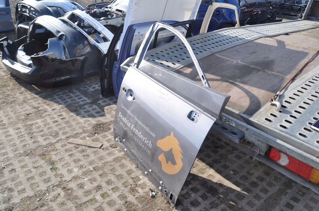 фото №2, Двері передні перед праве renault scenic iii 3