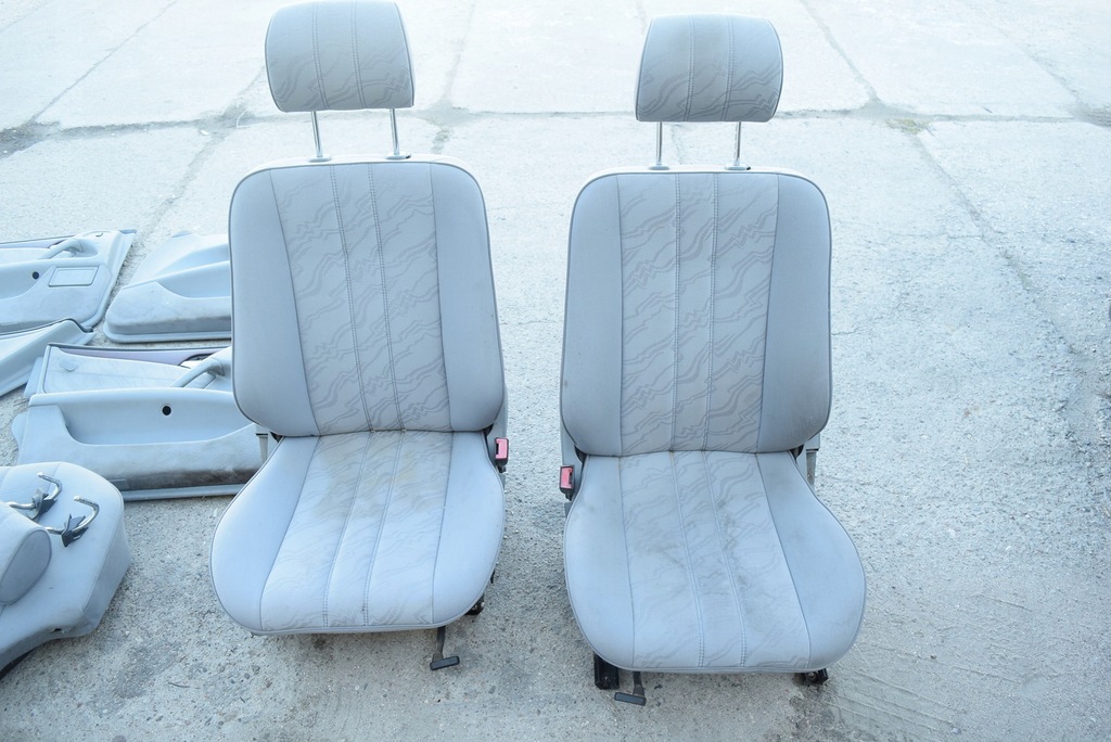 фото №7, Mercedes w210 оббивка сидіння сидіння eu szary комплект sedan