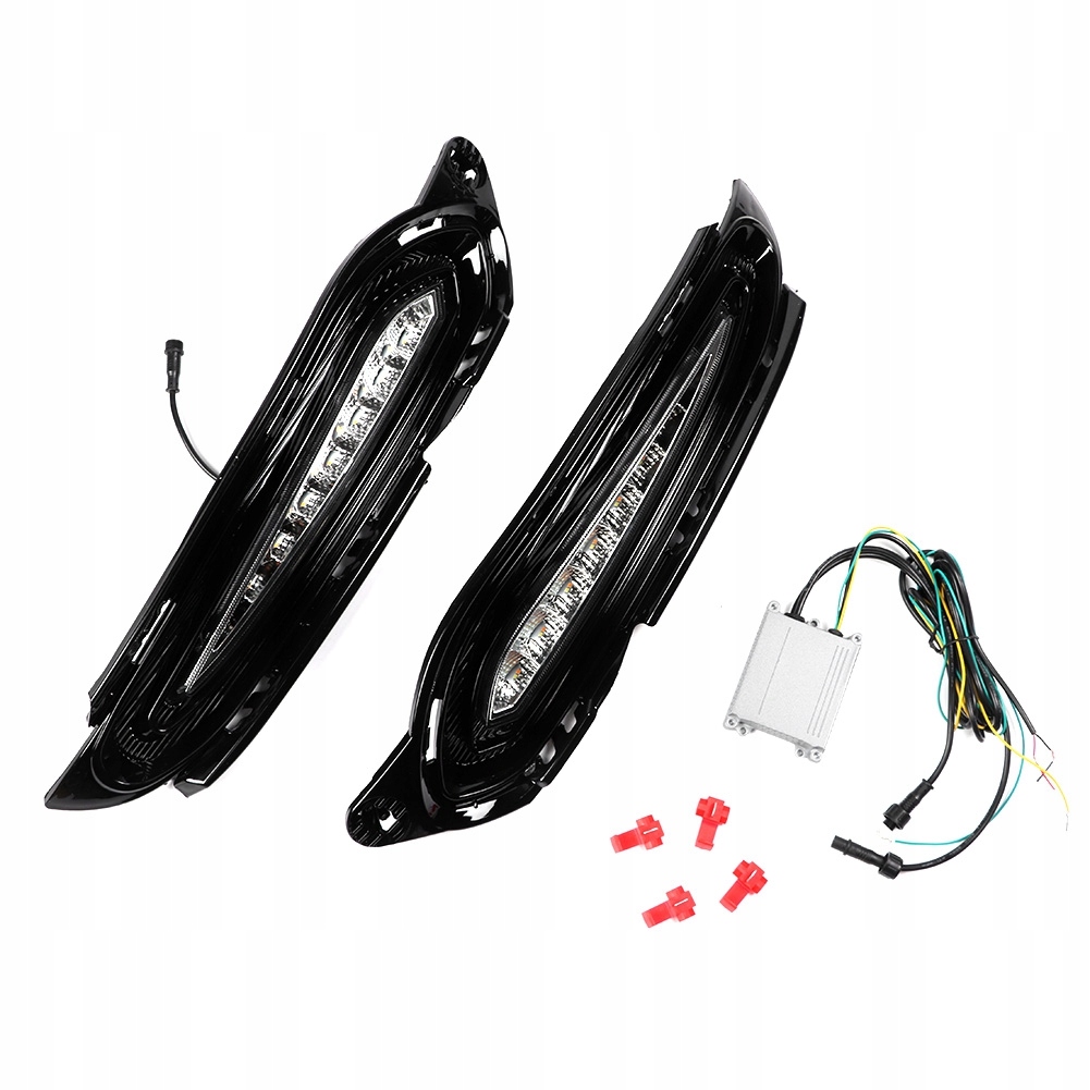 фото №11, 2 кольори led drl світло do рух dziennej