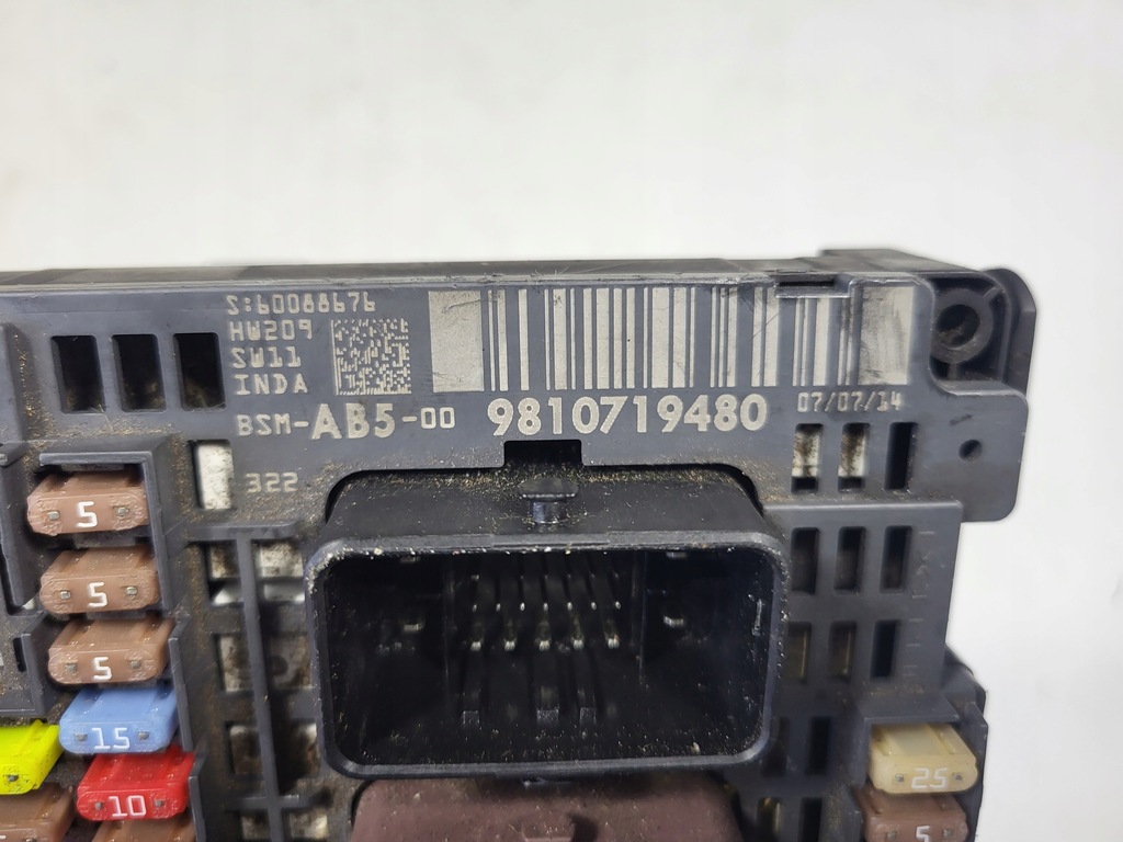 фото №7, Peugeot 508 2.0 b-hdi модуль блок управления bsm 9810719480