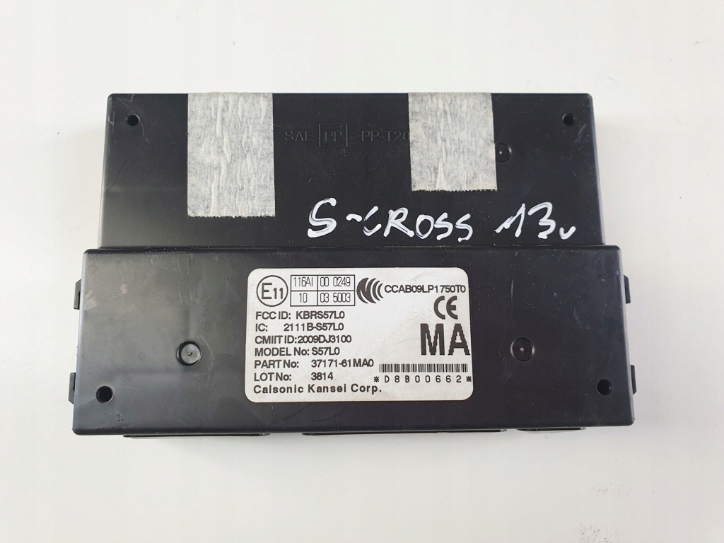 фото №1, Sx4 s-cross 13r 1.6 ddis модуль блок управления