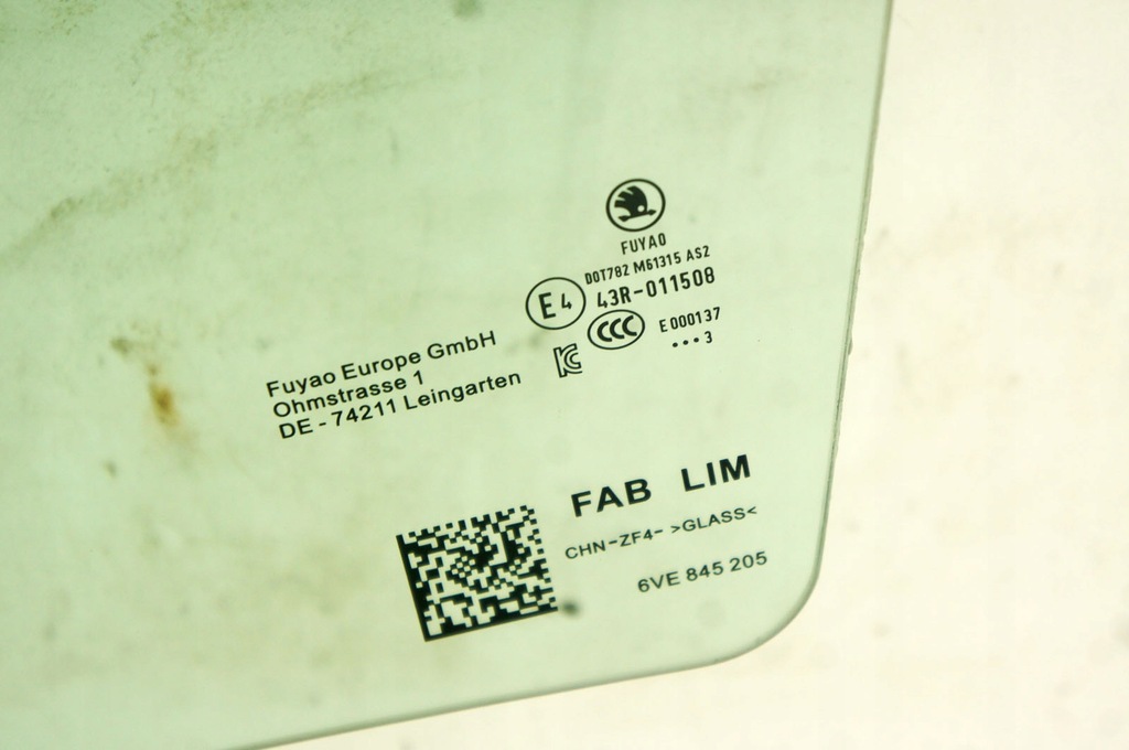 фото №6, Sb109 skoda fabia iv 21- стекло дверь левый задняя 6ve845205 23r