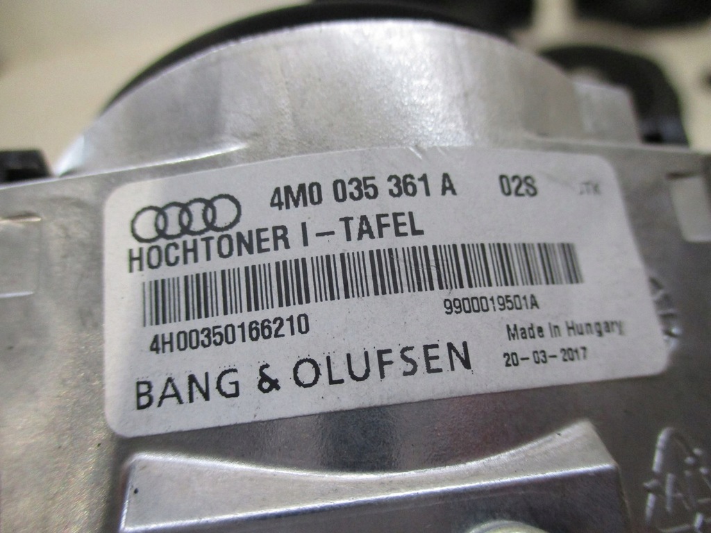фото №11, Динамики 4n1035466 bang olufsen audi a8 4n0