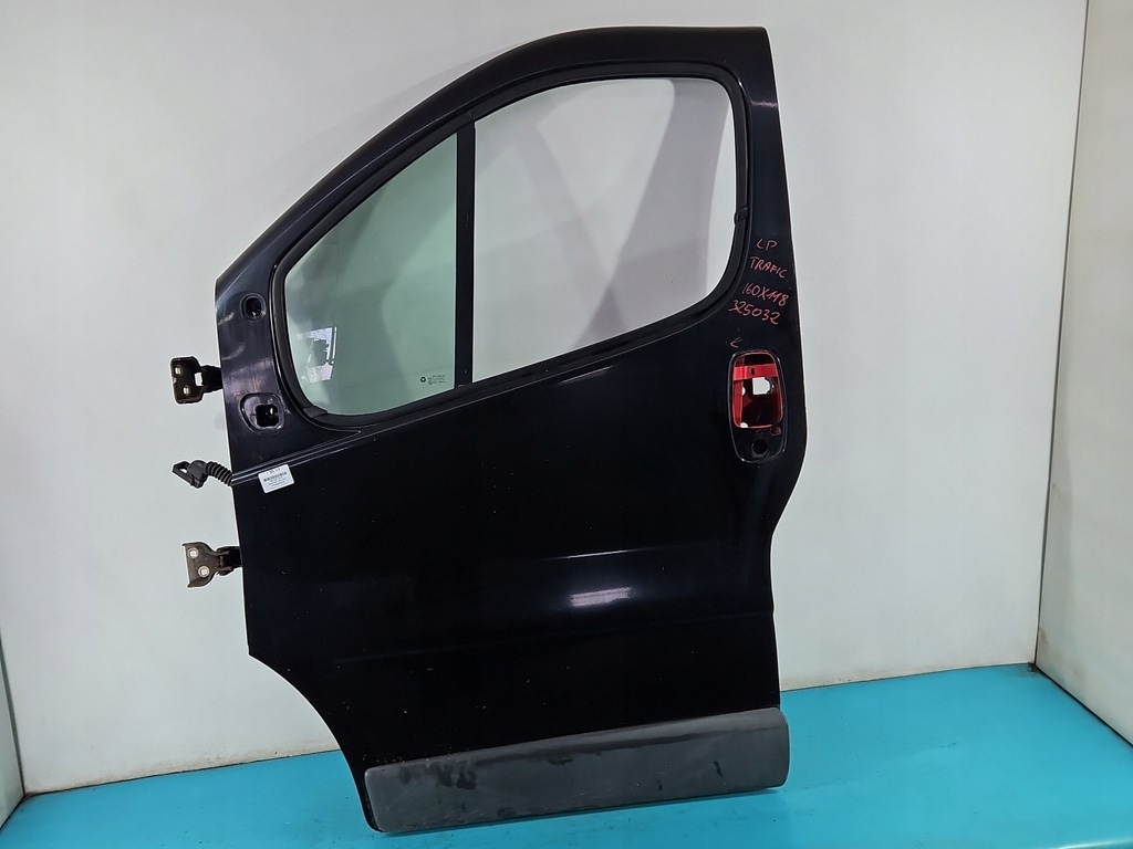 фото №1, Дверь перед левая renault trafic ii 01-06 чёрный