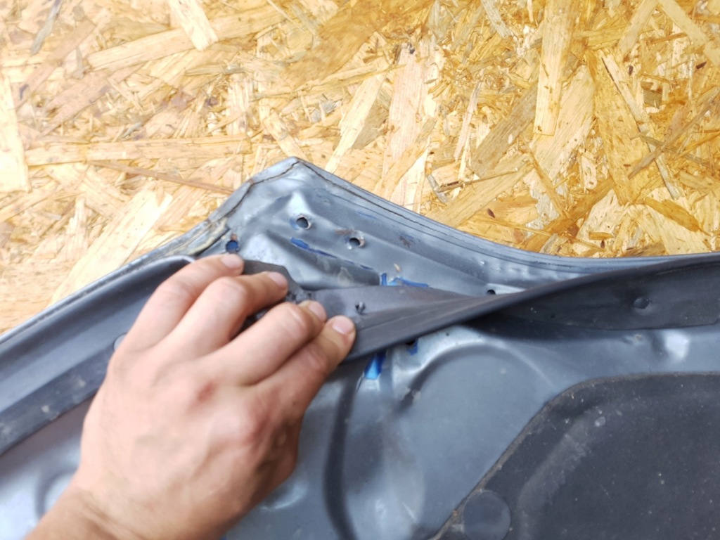 фото №10, Honda civic vii nh674p szary сіра капот кришка двигуна