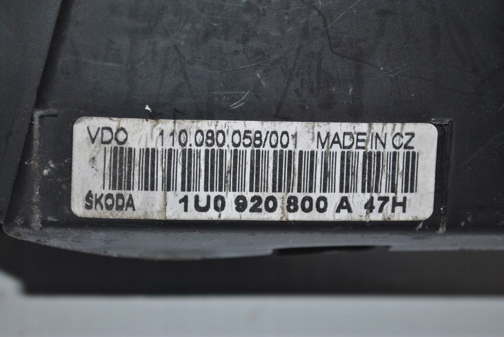 фото №5, Лічильник прилади skoda octavia i 1u0920800a