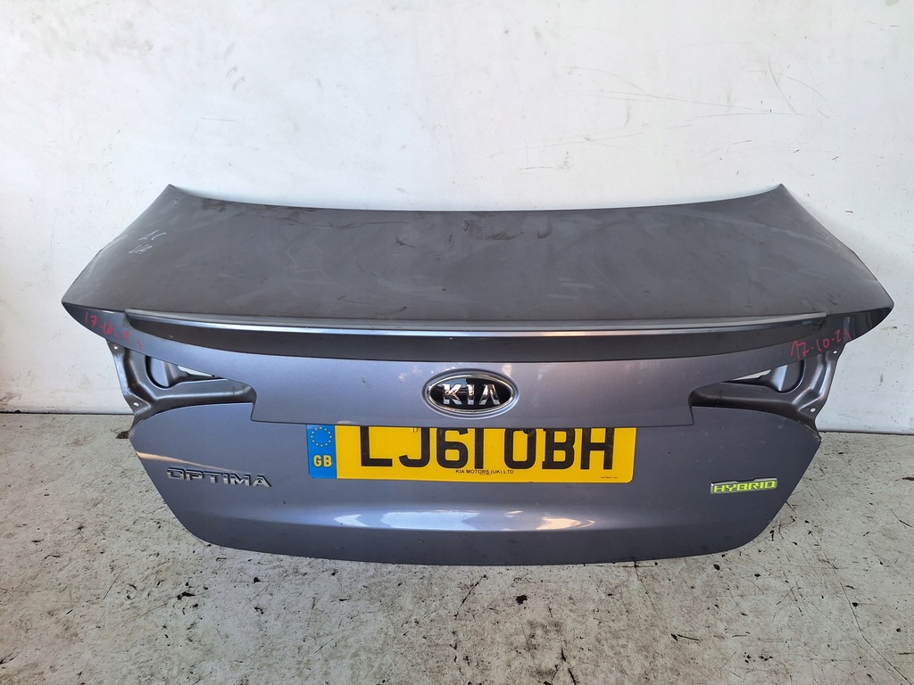 фото №1, Kia optima iii 10-13 кришка багажника задня + камера lc