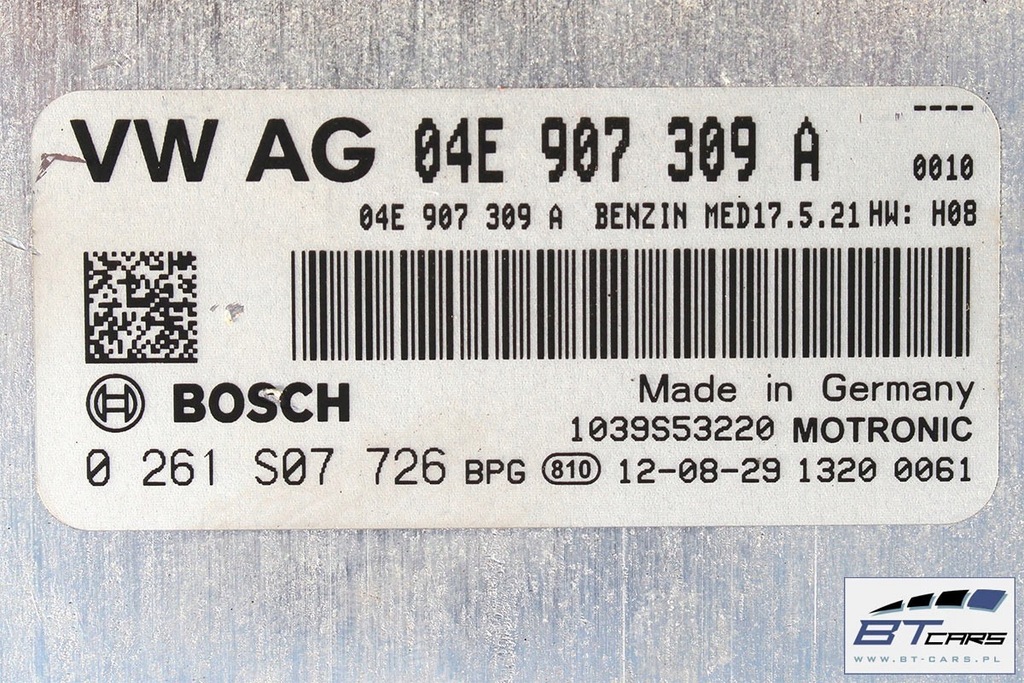 фото №9, Audi a3 набір стартовий запуск автомобіля 8v 13- 04e907309a 8v0920870a 5q