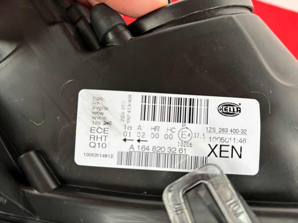 фото №12, Mercedes gl w164 права лампа перед ксенон комплектна nówka a1648203261 st