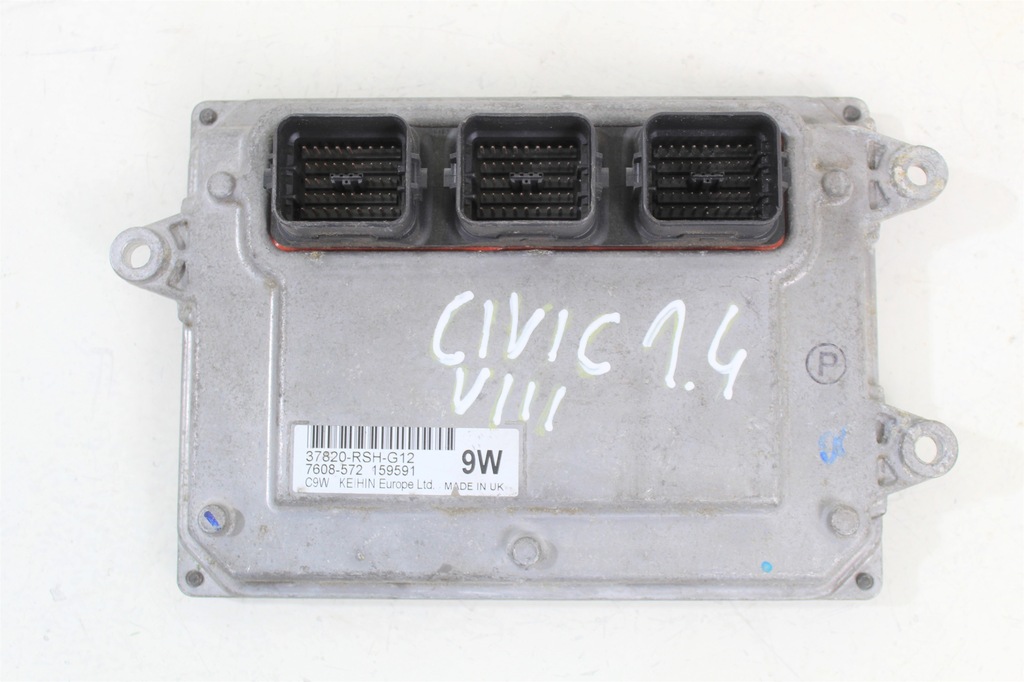 фото №1, Блок управления бортовой компьютер двигателя honda civic viii 1.4b