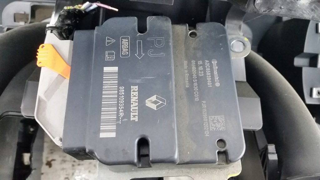 фото №10, Панель приладів панель приладів подушка безпеки датчик ремені dacia dokker