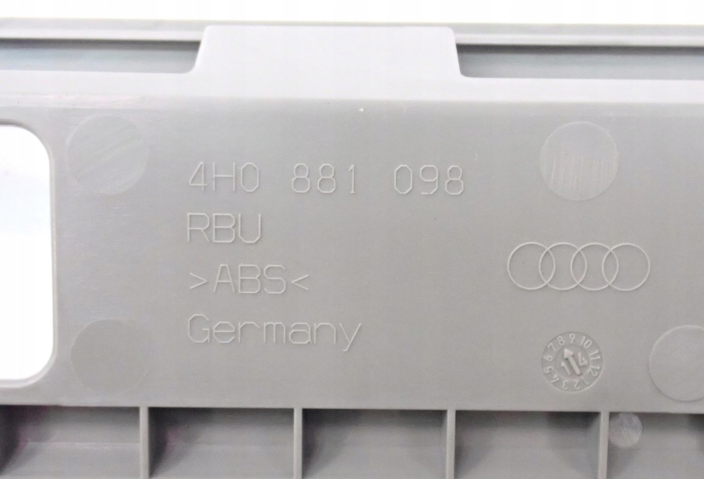 фото №10, 4h0881098 крышка направляющая сиденье audi a8 s8 d4