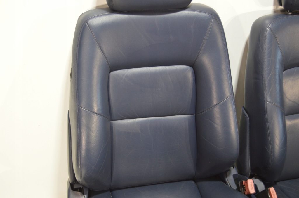 Сиденья комплект  mercedes w140 купе c140 cl niebieskie с Разборки