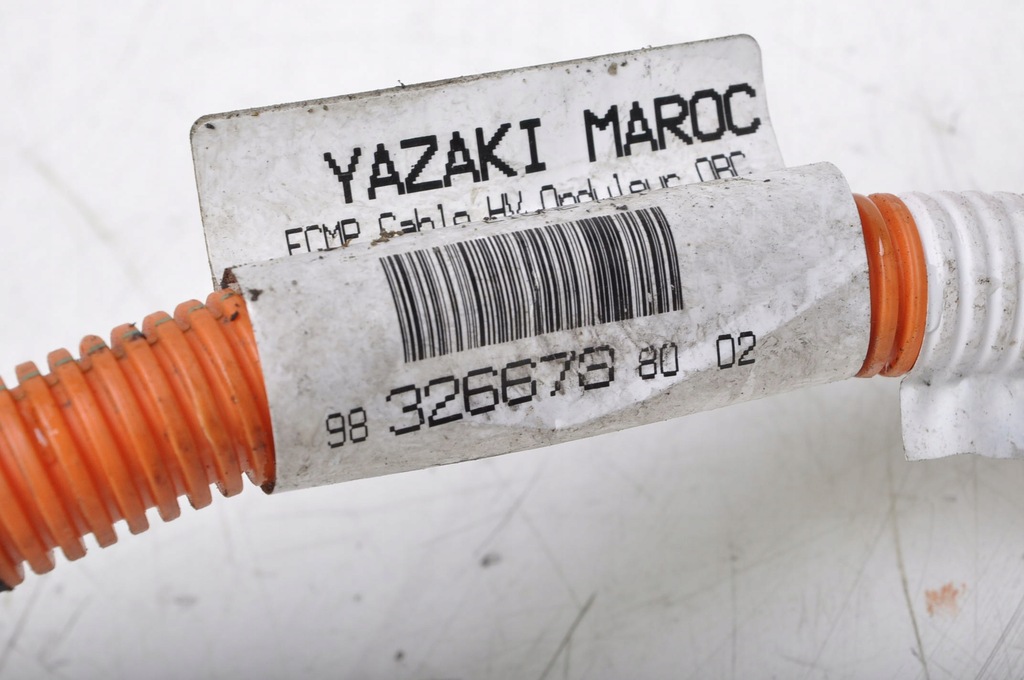 фото №4, Peugeot 2008 ii e-2008 кабель шланг напряжения аккумулятора 9832667880