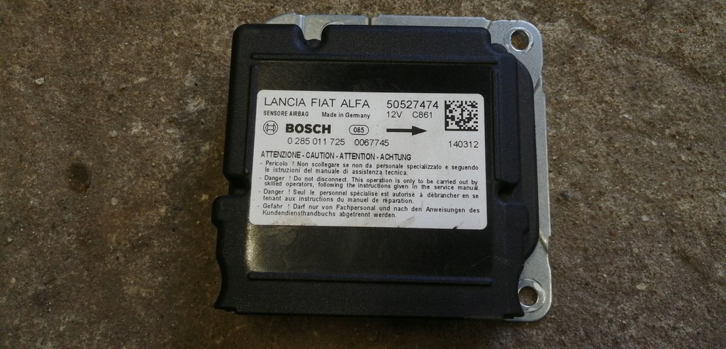 фото №1, Alfa romeo giulietta модуль датчик podusze 50527474