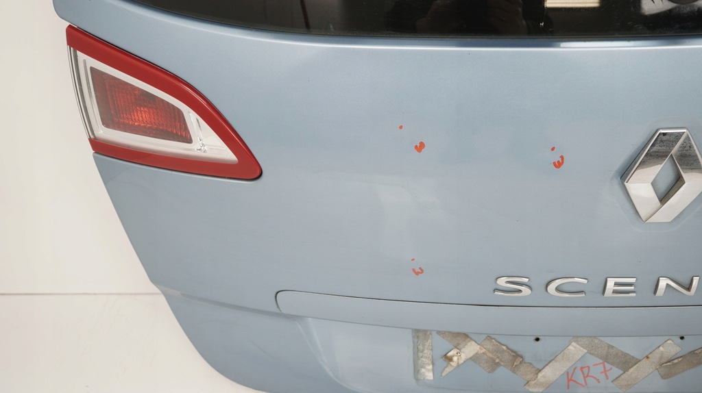 фото №4, Крышка багажника багажника задняя renault scenic iii 09-13r