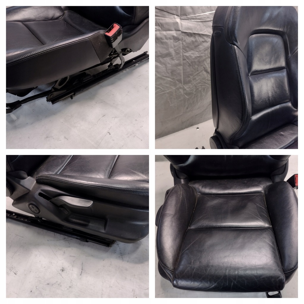 фото №11, Сидіння передні заднє сидіння задня шкіра audi a3 8p sportback 5d