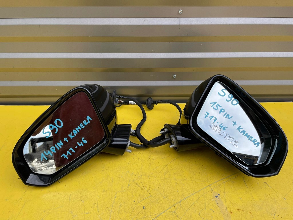 фото №1, Volvo s90 v90 ii зеркало левая usa