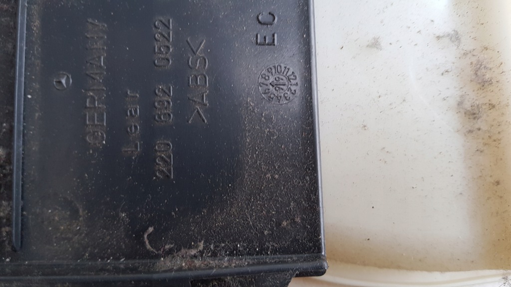 фото №7, Mercedes w220 захист поперечина безпеки ліва права перед заглушка