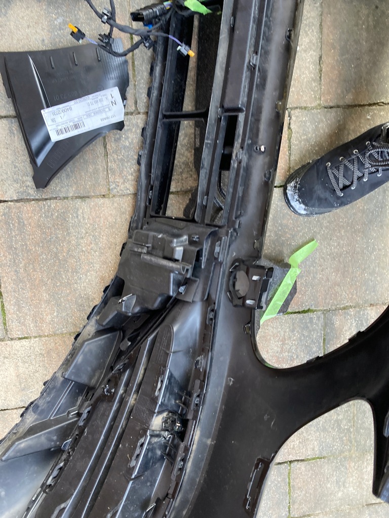 фото №14, Mercedes c klasa 206 w206 amg бампер передний