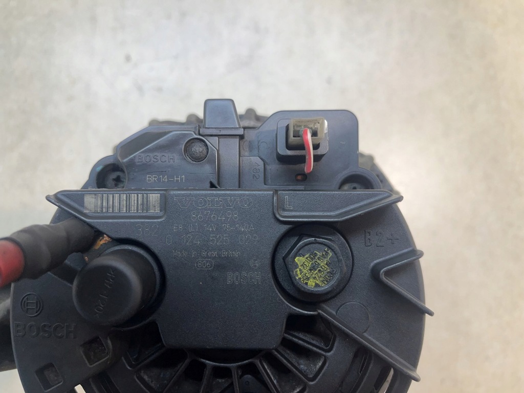 фото №4, Генератор volvo s60 2.4b 0124525029