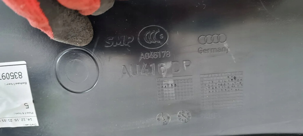 фото №10, Sq5 8r q5 обшивка правый перед передний alcantara