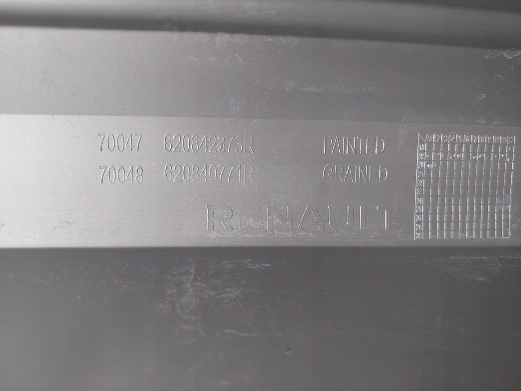 фото №15, Спойлер бампера - перед - renault captur ii - 2019