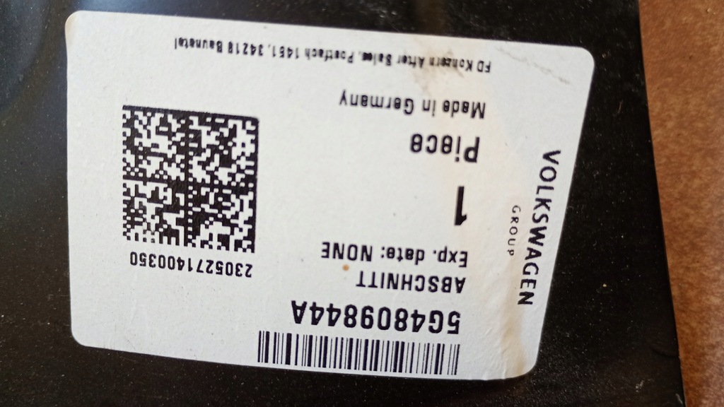 фото №10, Vw golf vii 12-20 крило обшивка правий задня задні праве c504