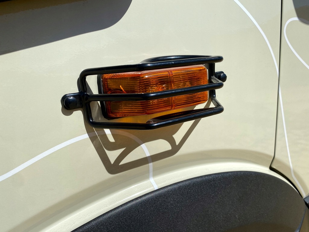 фото №9, Защита решётки защитное na поворотники боковой mercedes sprinter vario vw lt t1