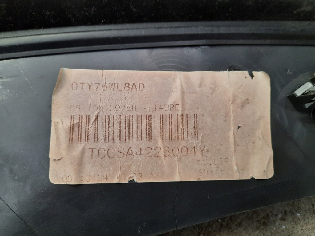 фото №8, Chrysler pacifica 17- жабо пластиковий панелі 0ty76wl8ad usa