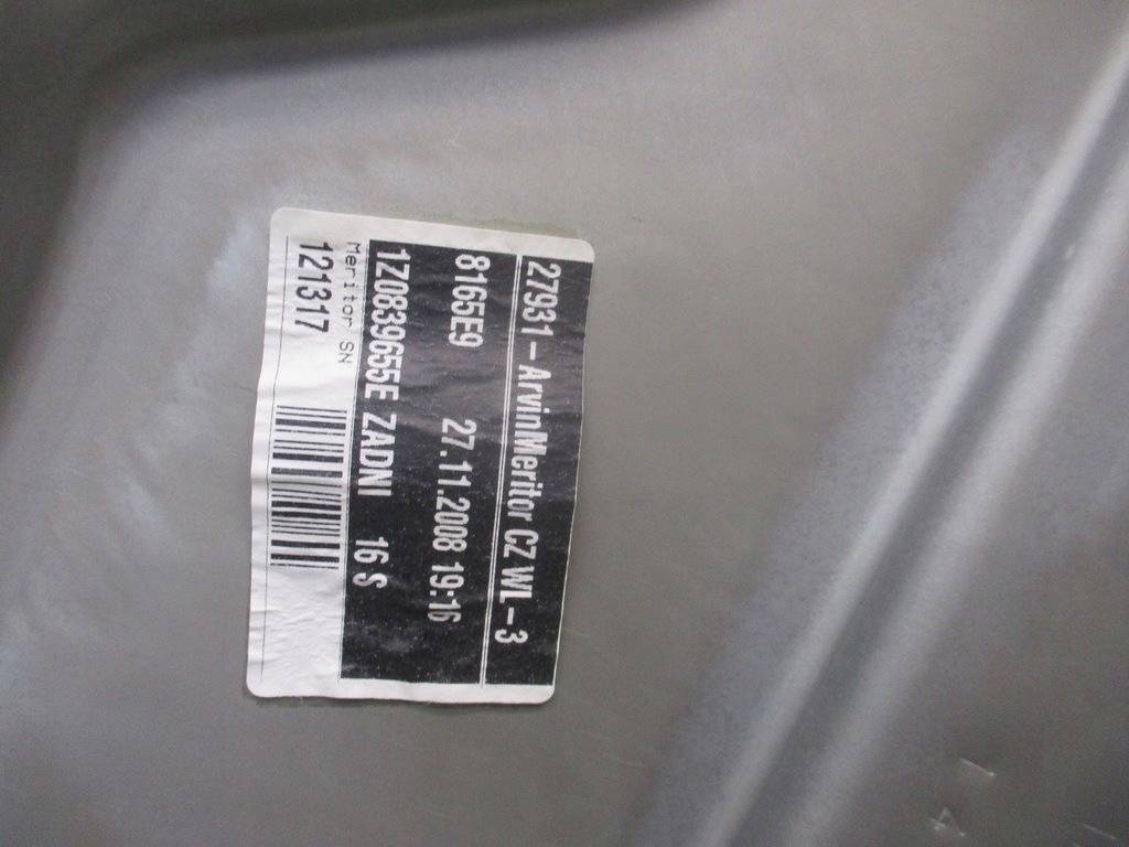 фото №11, Двері лівий задня 9910 skoda octavia ii lift kombi