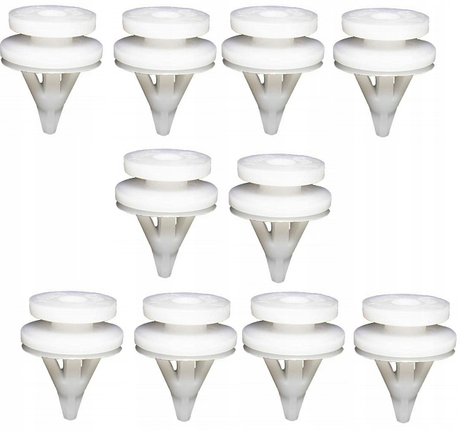 фото №1, 10x клипсы обивка renault clio safrane scenic modus laguna megane