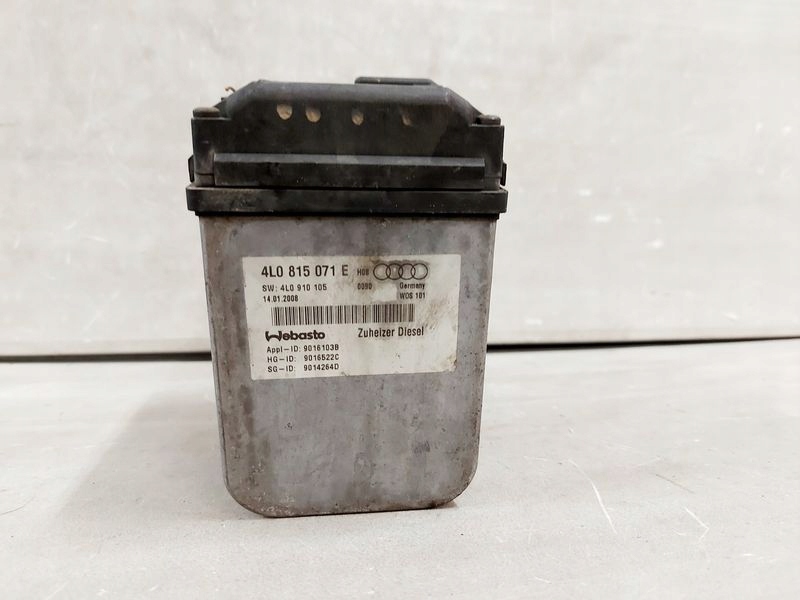 фото №8, Audi q7 1 i 4l 3.0 tdi webasto обогреватель стояночный 4l0815071e