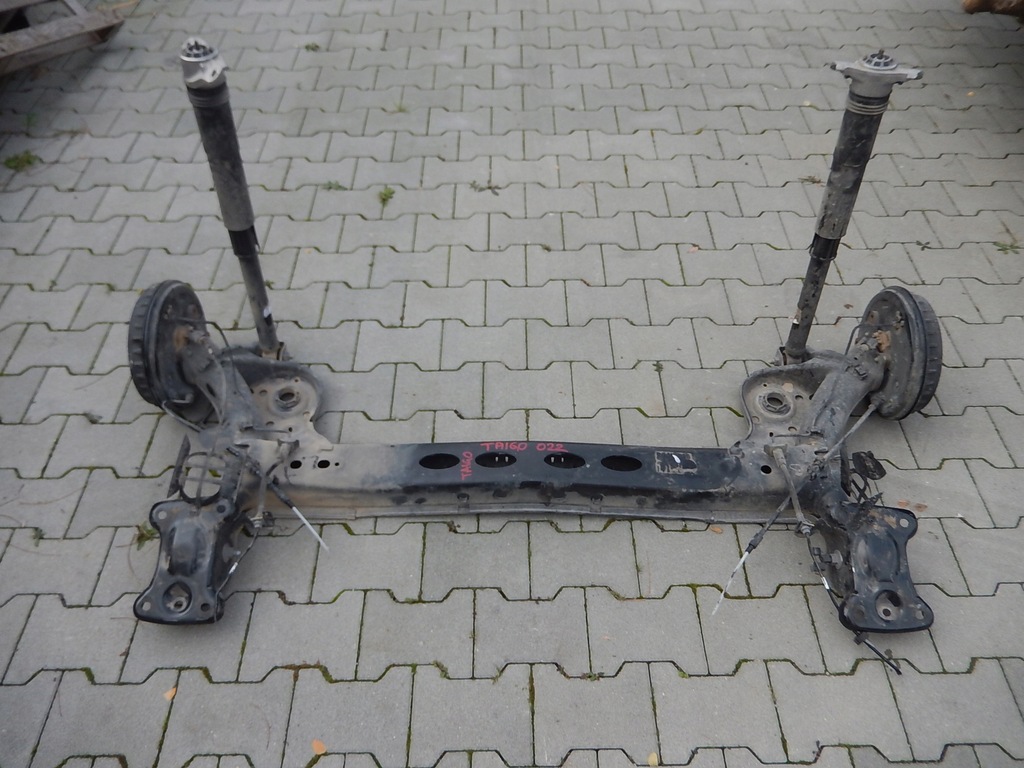 фото №1, Задняя oś балка подвеска vw taigo 2022 тормозные барабаны