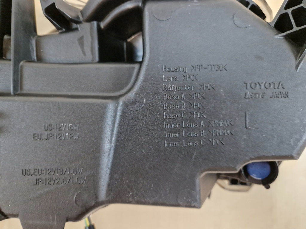 фото №9, Lexus nx 200t nx300h противотуманная фара правый led drl org