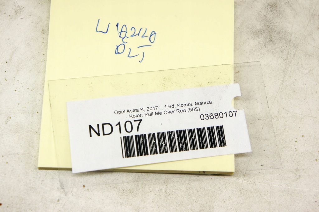 фото №7, Nd107 opel astra k жгут дверь левый задняя kombi